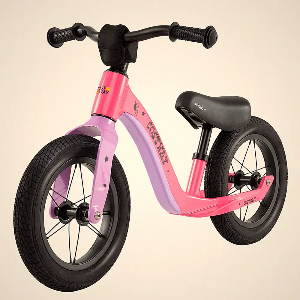 12 Inch Toddler Balance Bike No Pedal Training Bicycle w/Adjustable Seat Height