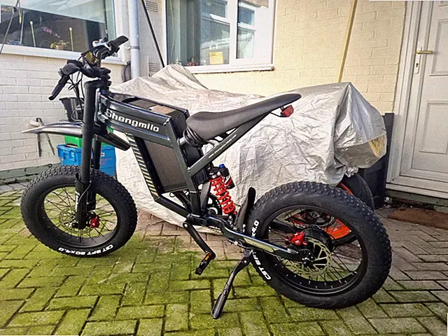 20"Fat Tire Electric Bike 60V 30Ah E-Bike Hydraulic Brakes Off-Road E-Motorcycle