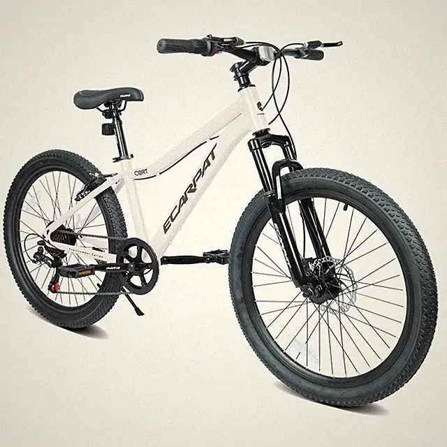 24 Inch Youth Mountain Bike 7 Speeds Front Suspension Alloy Rims & Disc Brakes
