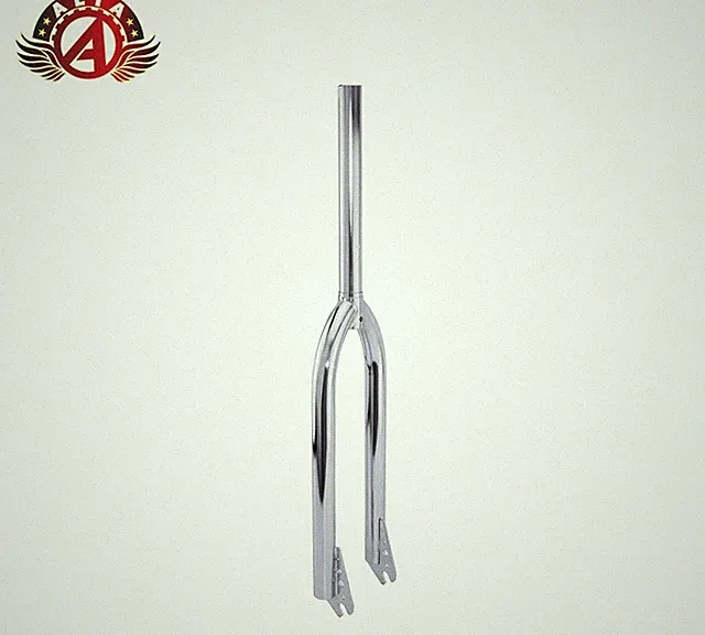 ALTA 26″ Chrome Beach Cruiser Fork – 1-1/8″ Threadless, Caliper Brake, 3/8 Axle.