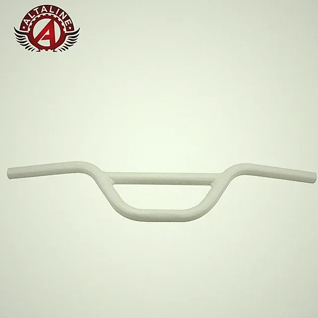 AltaLine Fixie 2-Piece Touring Bike Bicycle Handlebar 826A Alloy 22.2mm WHITE.