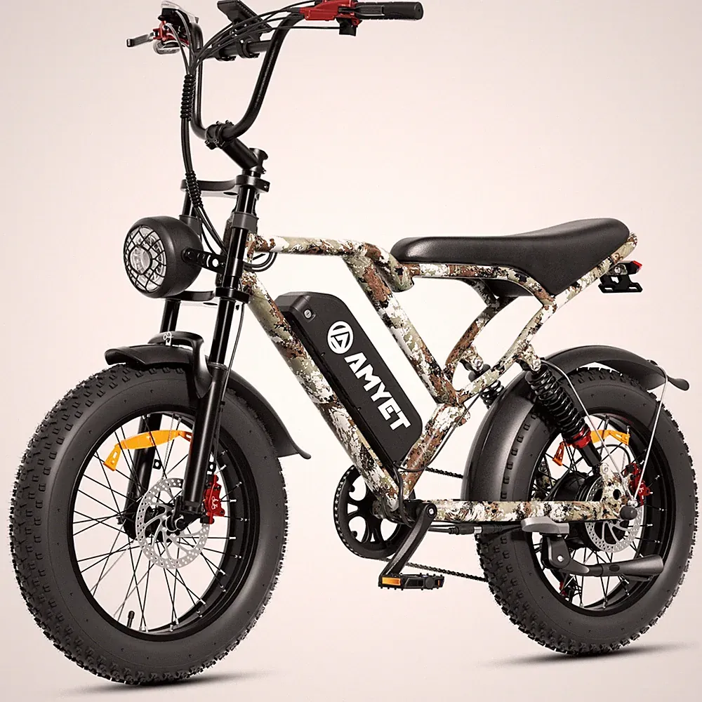 AMYET S8-S Electric Bike for Adult Hydraulic Brake 1500W 48V 20Ah e bike Bicycle
