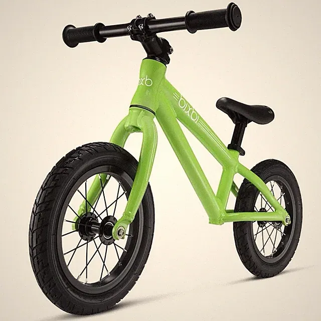 Bixbi Balance Bike Pear Green Kids Aluminum Toddler Training Bicycle New In Box