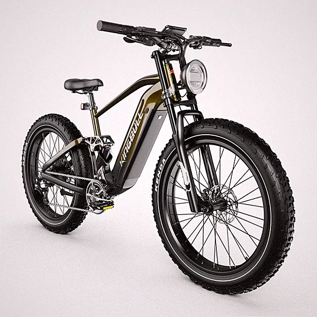 Electric Mountain Bike Kingbull EX Titan Premium 750W 48V E-Bike 8 Speed 28 MPH