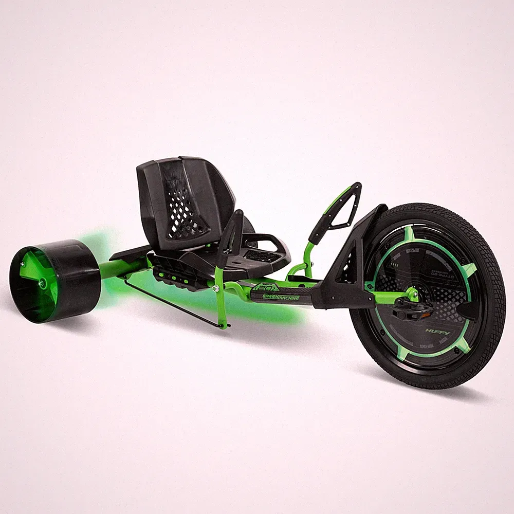 Huffy Green Machine 20 Inch Drift Trike, Sleek 20" Machine