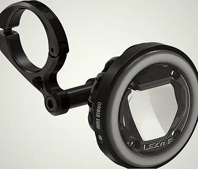 Lezyne Orbis E600 Ebike Headlight - 600 Lumens, StVZO Compliant, Aluminum