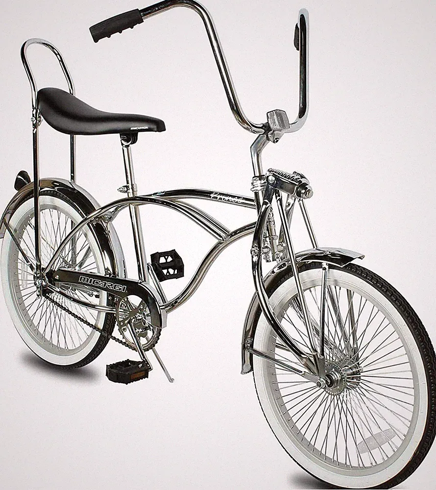 Micargi Prince Classic Lowrider Beach Cruiser Bike, City Bike Springer Fork NEW