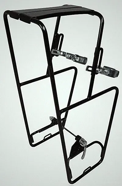 Minoura MT-4000 29" Suspension Front Bike Rack Black Steel MTB QR Free Shipping!