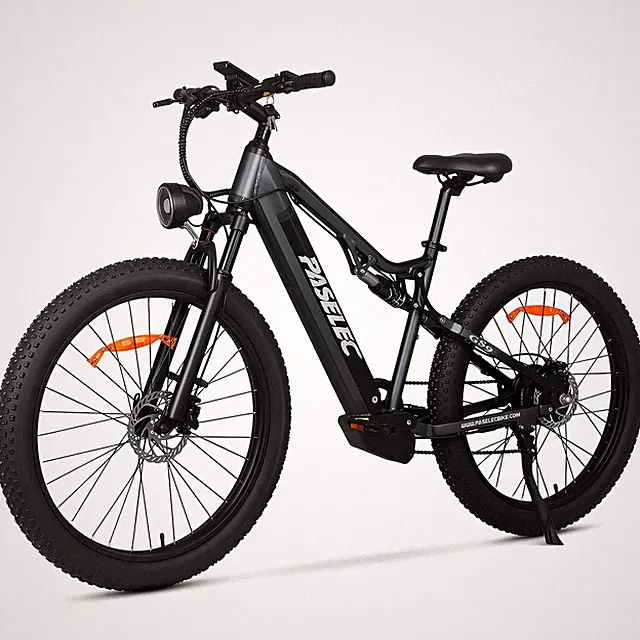 Paselec GS9 PRO Electric Mountain Bicycle 1300W Peak 15.6Ah 27.5" E-Bike 8-Speed